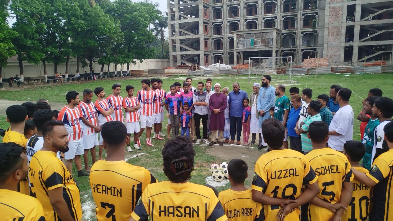 হাজীগঞ্জ প্রিমিয়ার লীগ ফুটবল টুর্নামেন্ট ২০২৬ উদ্বোধন