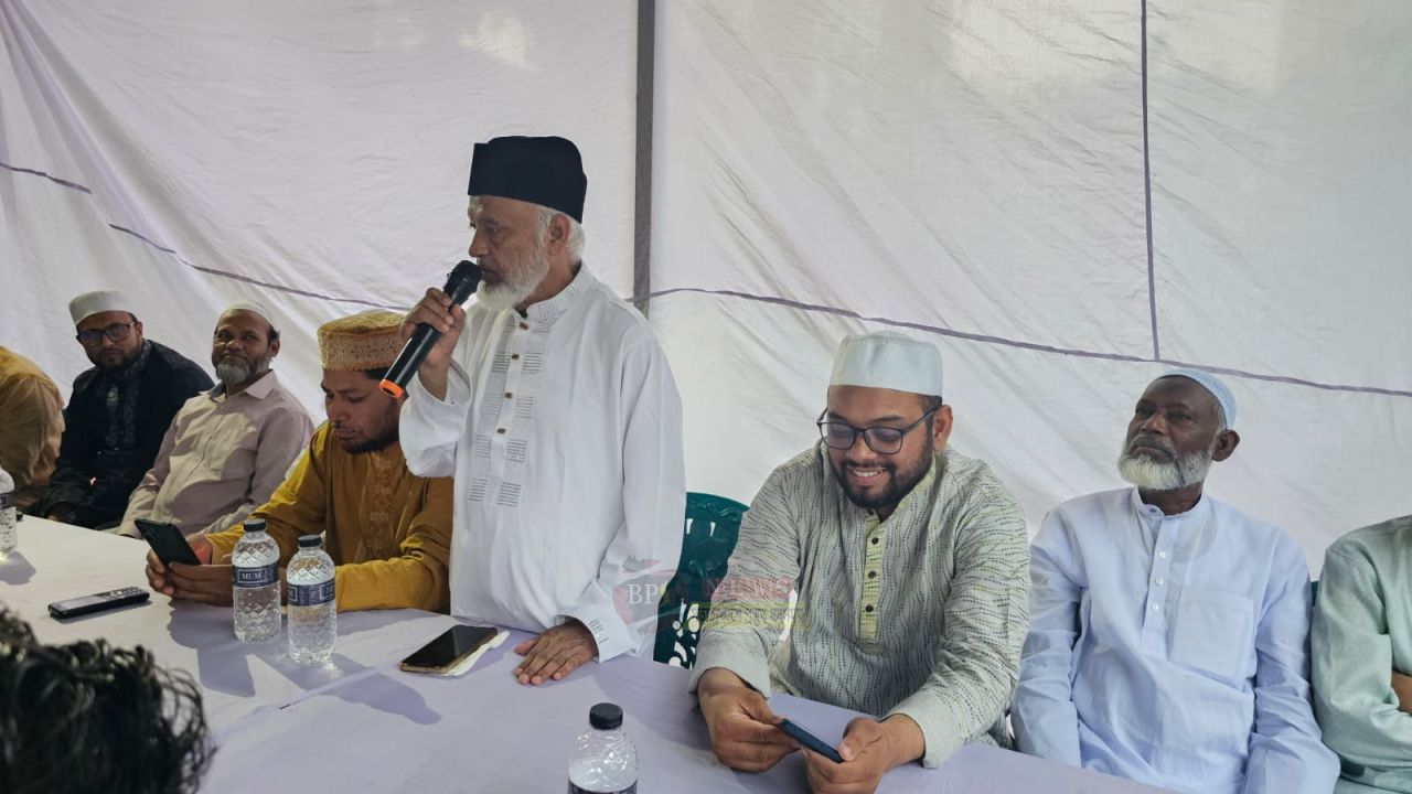 ন্যায়হীন সমাজে স্থায়ী শান্তি বা উন্নয়ন সম্ভব নয় : মাওলানা মইনুদ্দিন আহমাদ 