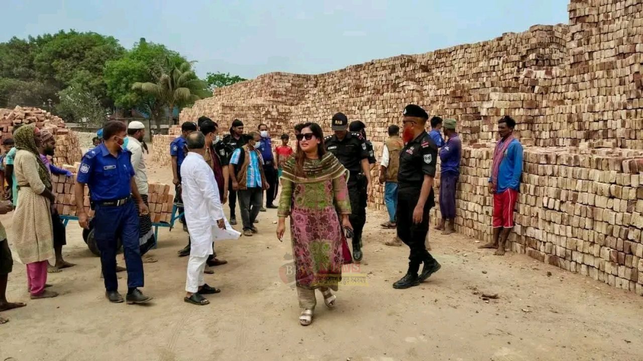 বক্তাবলীর অবৈধ ইটভাটায় অভিযান, জরিমানা ১ লাখ ২০ হাজার টাকা