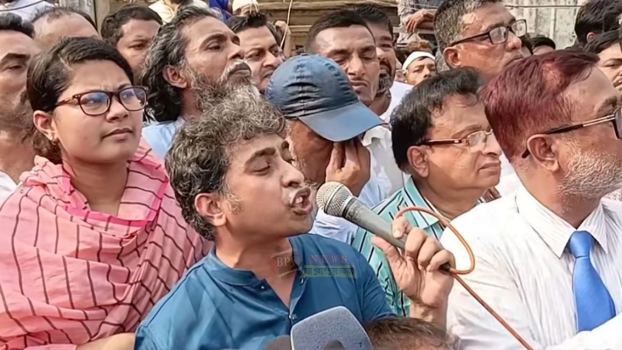 চাঁ'দাবাজি বন্ধ হলে হকার বসবে না: তারিকুল ইসলাম সুজন