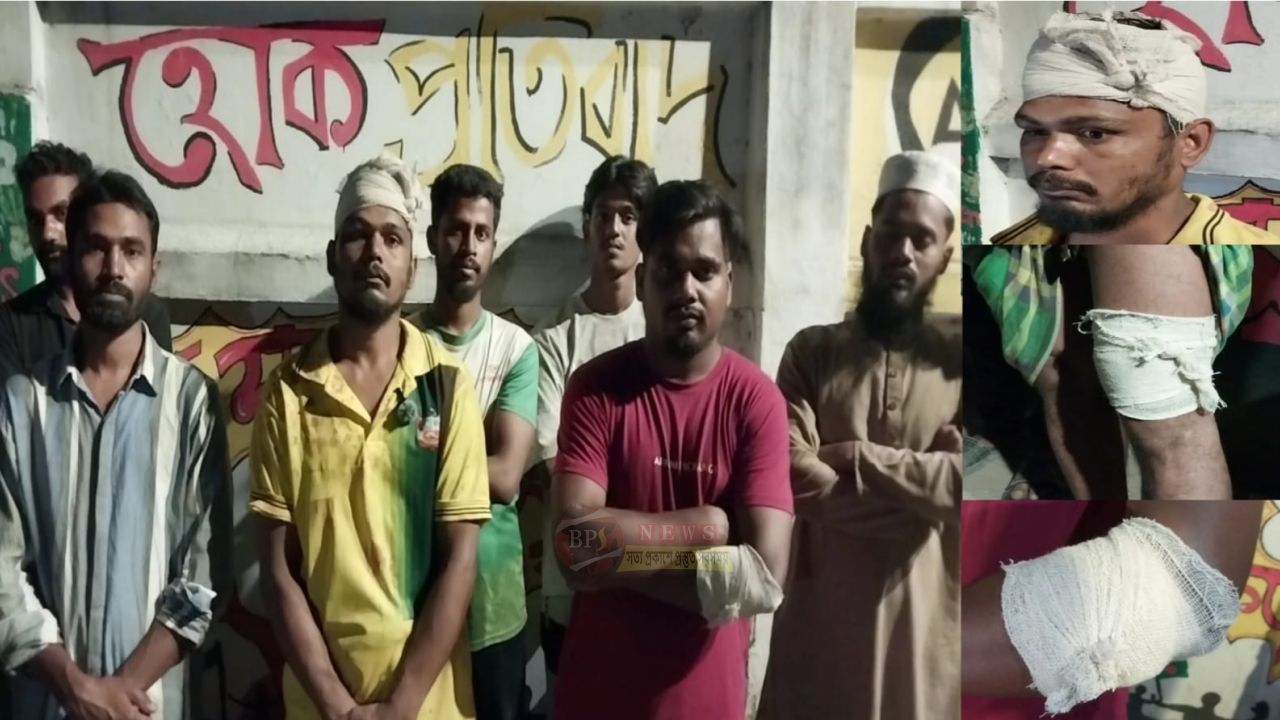 বন্দরে মাদক ব্যবসা ও সেবনে বাধা দেওয়ায় মাদক কারবারীদের হামলায় আহত ৫