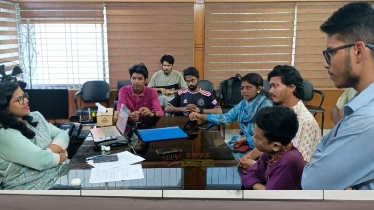 চাষাড়া ও বিভিন্ন বাস কাউন্টার পরিদর্শন করে ছাত্র ফেডারেশনের প্রতিবাদ
