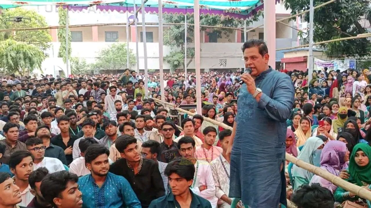 তোলারাম শিক্ষার্থীদের স্বপ্ন পূরণে পাশে থাকার প্রতিশ্রুতি দিপু ভুঁইয়ার