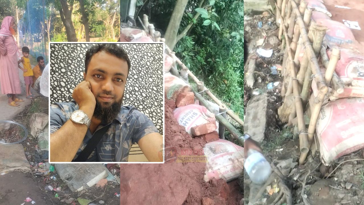 বক্তাবলীতে জনকল্যাণে অনন্য দৃষ্টান্ত: মেম্বার প্রার্থী আলমগীর কবিরের উদ্যোগে সড়ক সংস্কার 