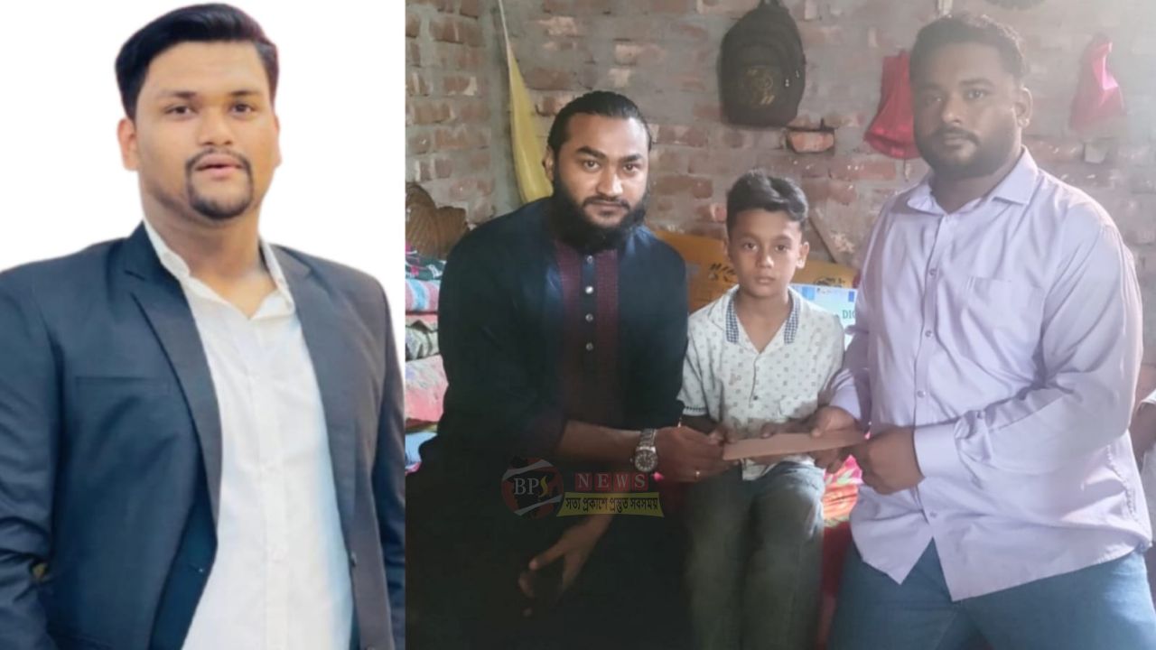 সড়ক দুর্ঘটনায় আহত শিশুর চিকিৎসার দায়িত্ব নিলেন কাউন্সিলর প্রার্থী ইরফান ভূঁইয়া
