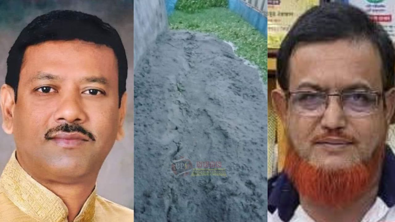 চেয়ারম্যান সেন্টুর উদ্যোগে দীর্ঘ ১৮ বছরের দুর্ভোগের অবসান, রাস্তা নির্মাণে কৃতজ্ঞ এলাকাবাসী