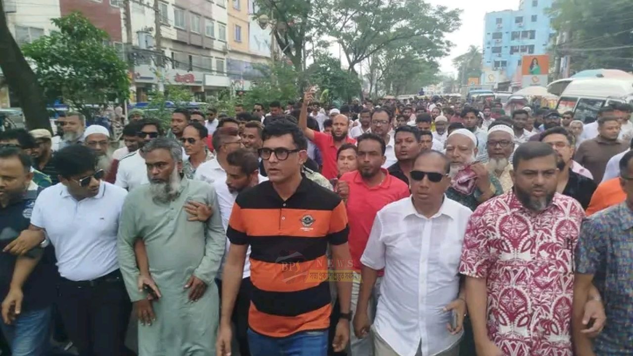 আওয়ামী লীগের বিরুদ্ধে রাজীবের নেতৃত্বে নারায়ণগঞ্জে বিএনপির শক্তি প্রদর্শন