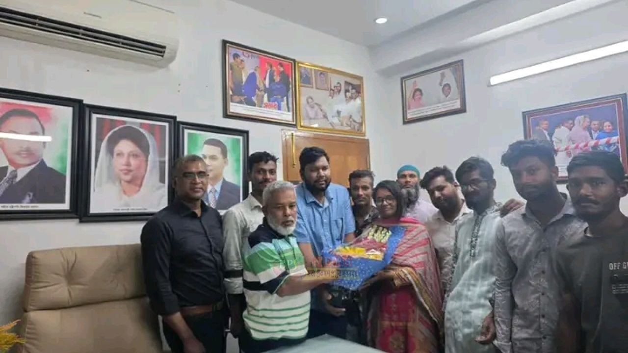 এমপি আজহারুল ইসলাম মান্নানের সঙ্গে ‘আমরা জুলাই যোদ্ধা’র সৌজন্য সাক্ষাৎ