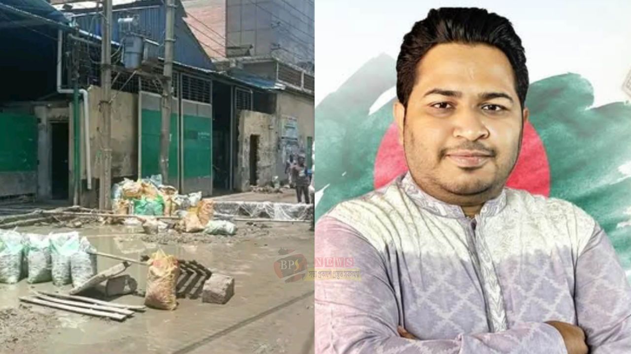 আব্দুল্লাহ আল আমিনের উদ্যোগে শিবু মার্কেট-ফতুল্লা পোস্ট অফিস সড়কের নির্মাণকাজ শেষ পর্যায়ে