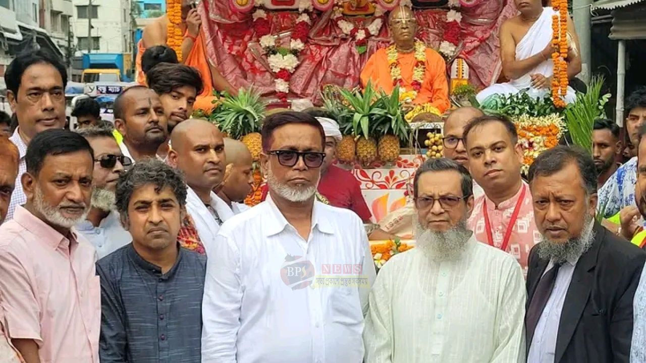 নারায়ণগঞ্জে রথযাত্রা মহোৎসব, উপস্থিত এমপি ও সিটি প্রশাসক
