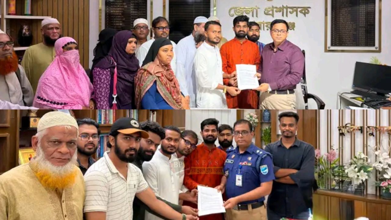 জুলাই শহীদ স্মৃতিস্তম্ভে অগ্নিকাণ্ডের চেষ্টার তদন্ত ও বিচারের দাবিতে এনসিপির স্মারকলিপি