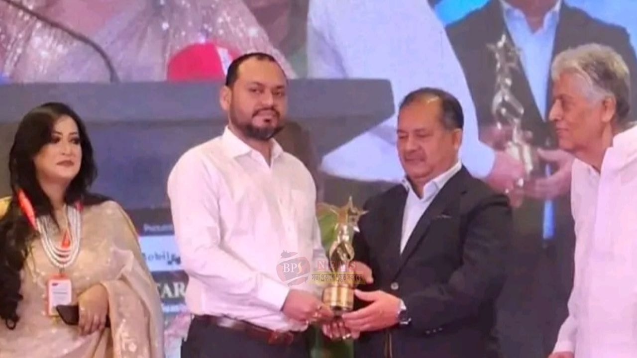 গ্লোবাল স্টার অ্যাওয়ার্ডস’-এ বিজনেস লিডারশিপ সম্মাননা পেলেন মীম শরৎ গ্রুপের এমডি মোহাম্মদ সোহাগ