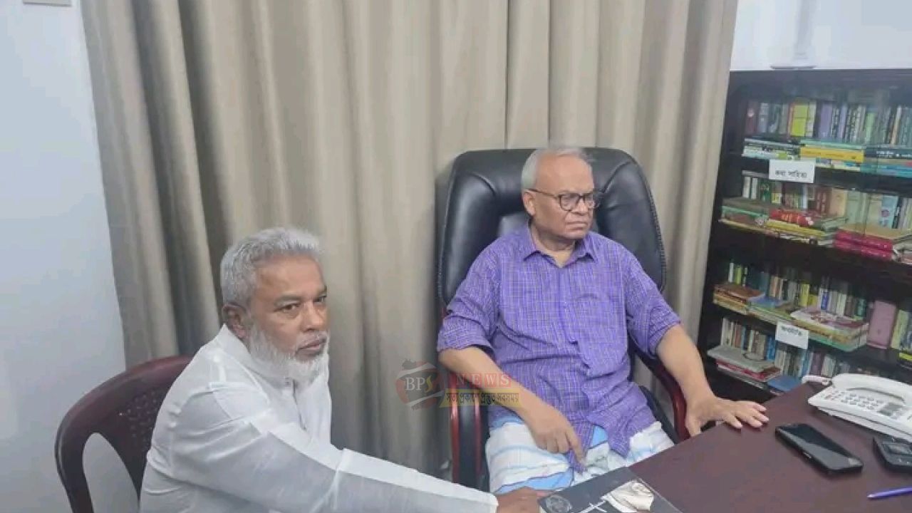 রিজভীর সঙ্গে সৌজন্য সাক্ষাতে এমপি আজহারুল ইসলাম মান্নান