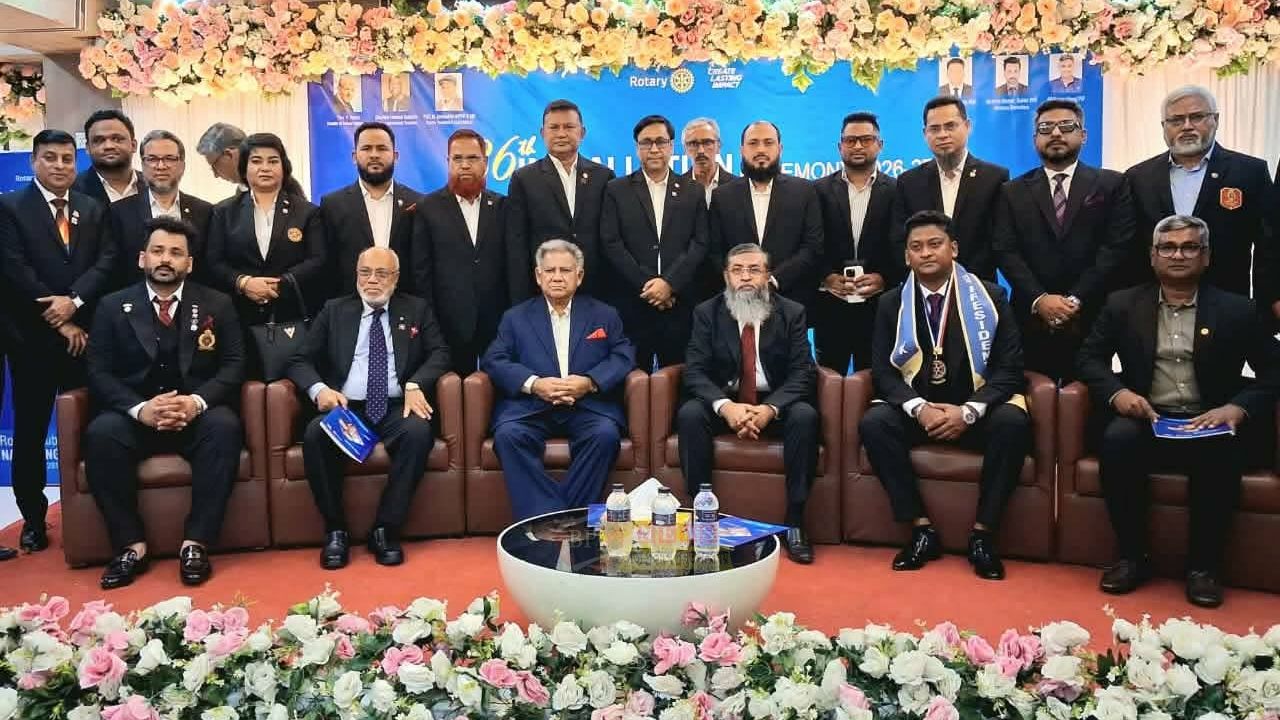 ‘Create Lasting Impact’ প্রতিপাদ্যে রোটারি ক্লাব অব নারায়ণগঞ্জ মিডটাউনের ৩৬তম ইনস্টলেশন