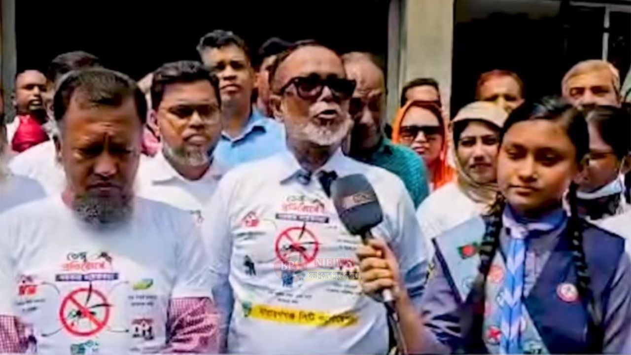 নারায়ণগঞ্জকে ডেঙ্গুমুক্ত করবো: সিটি প্রশাসক সাখাওয়াত