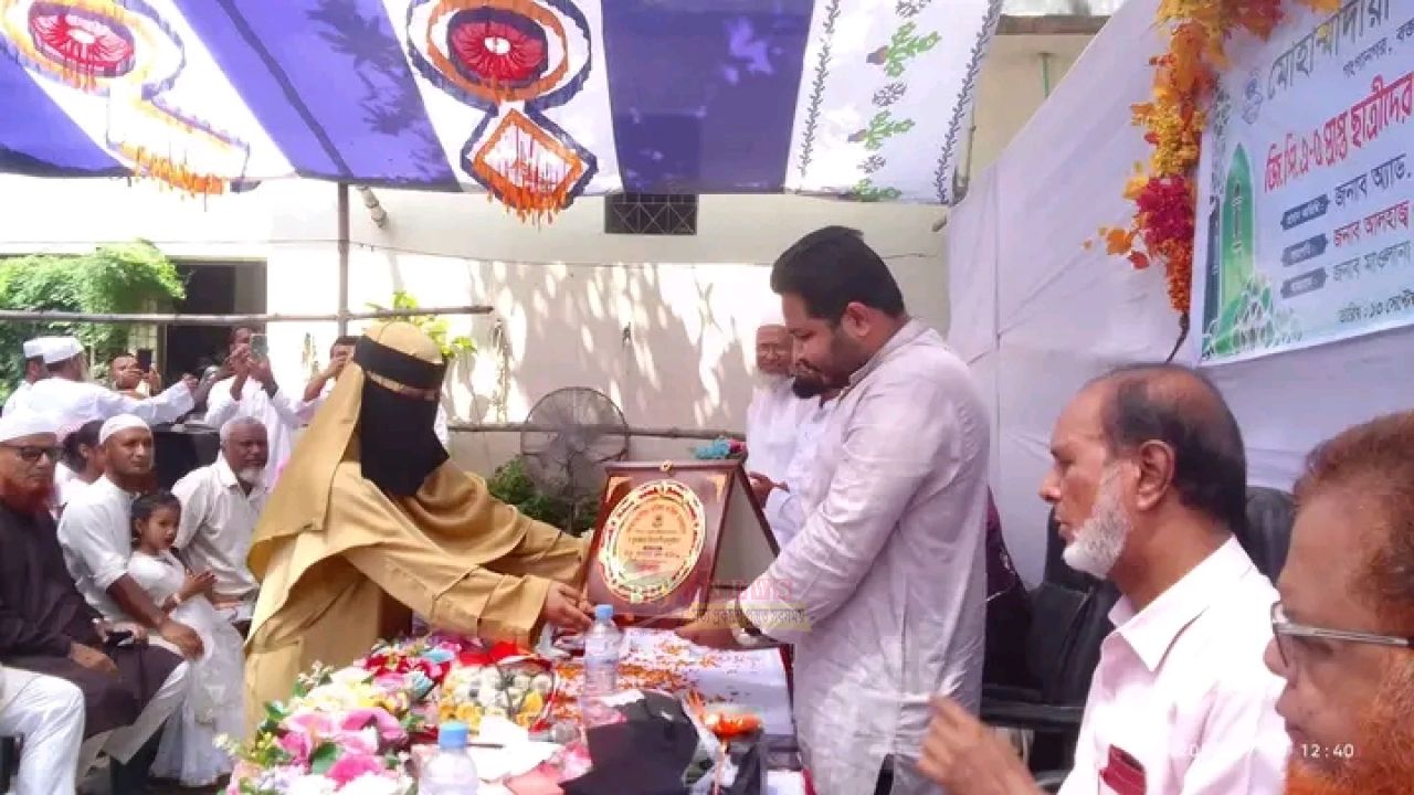 গঙ্গানগর মাদ্রাসায় জিপিএ-৫ প্রাপ্তদের সংবর্ধনা, উপস্থিত এমপি আবদুল্লাহ আল আমিন
