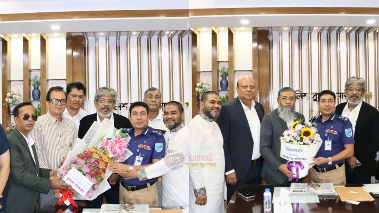 নারায়ণগঞ্জের নবাগত এসপির সঙ্গে BKMEA-NCCI নেতাদের সৌজন্য সাক্ষাৎ