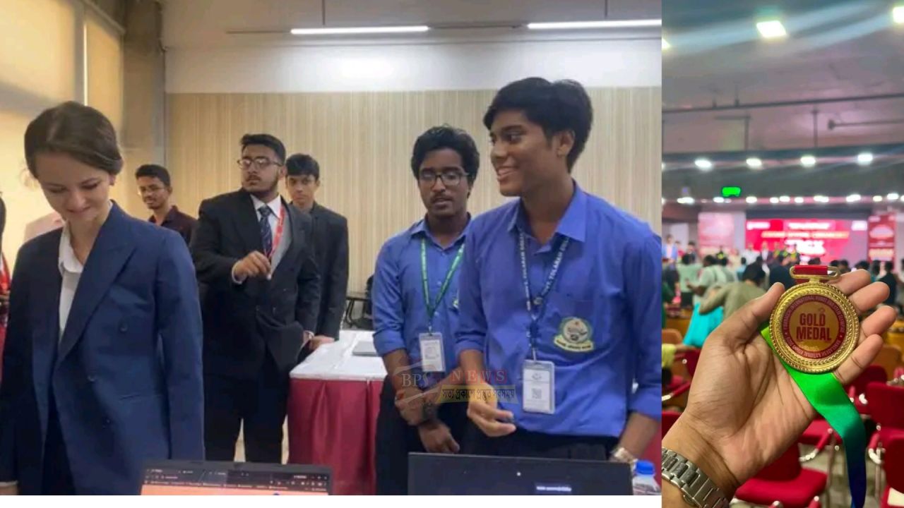 FIRSO-তে স্বর্ণজয়, ইতালির রোমের ফাইনালে তোলারাম কলেজের শিক্ষার্থীরা