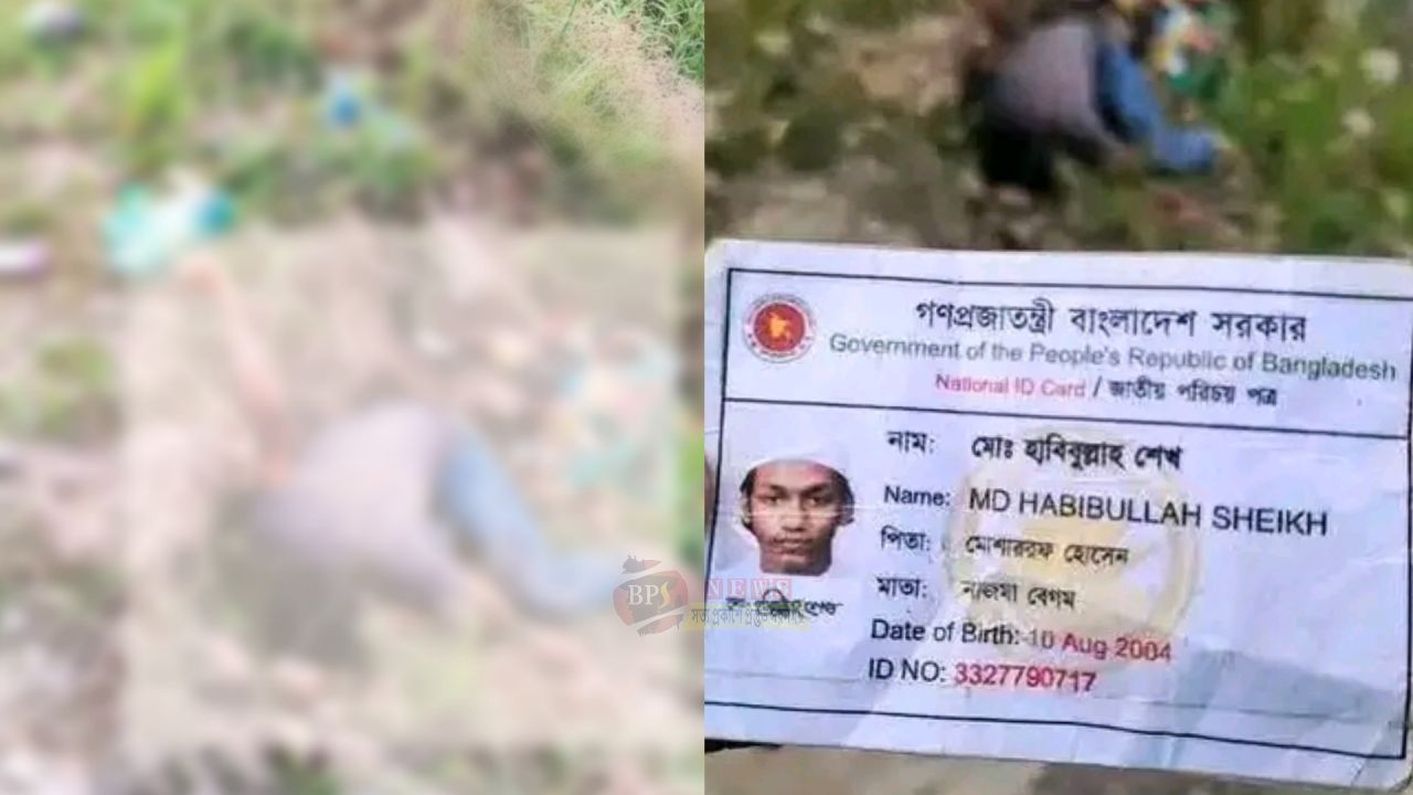 মদনপুরে সড়কের পাশে অজ্ঞাত ব্যক্তির মরদেহ, মানিব্যাগে মিলল এনআইডি