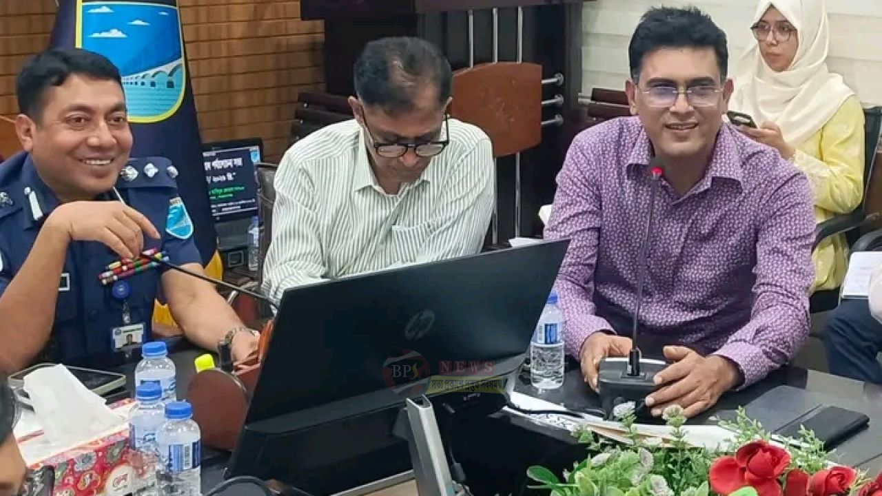 শারদীয় দুর্গোৎসব উপলক্ষে পূজা উদযাপন কমিটির সঙ্গে প্রশাসনের মতবিনিময়
