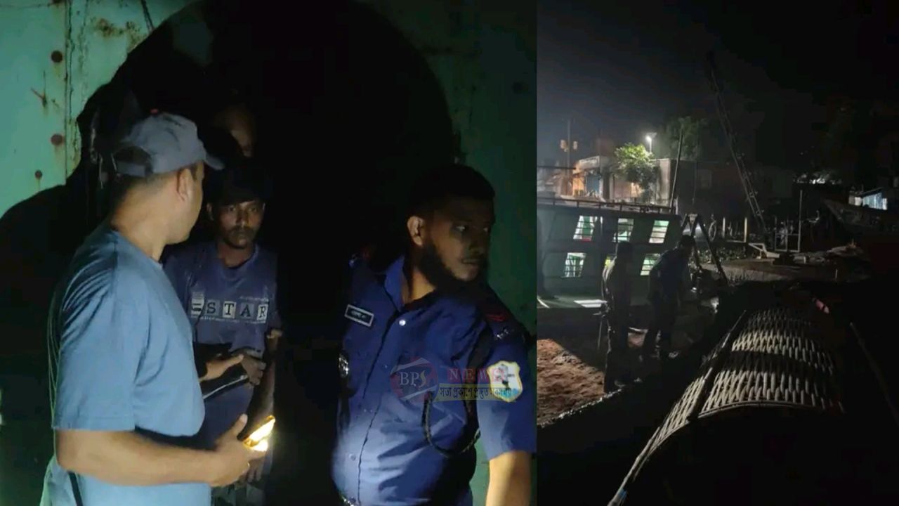 ধলেশ্বরী নদীতে অবৈধ মাটি উত্তোলন, এমপি আল আমিনের নির্দেশে অভিযানে আটক ৪