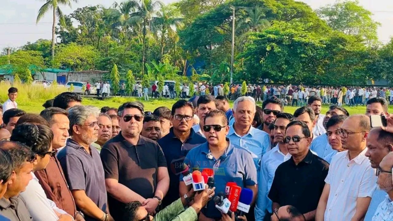 রূপগঞ্জে ফুটবল একাডেমি স্থাপনে উদ্যোগী এমপি দিপু ভূঁইয়া ও বাফুফে