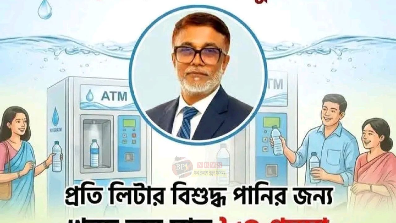 নারায়ণগঞ্জের ২৭ ওয়ার্ডে বসছে ওয়াটার এটিএম