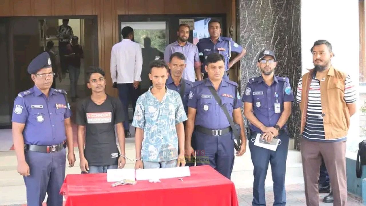 নারায়ণগঞ্জে বিদেশি পি'স্তল, হে'রোইন ও মোটরসাইকেলসহ গ্রে'প্তার ২