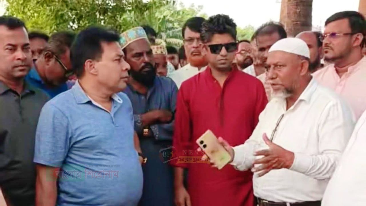 তালতলা স্ট্যান্ডে পুলিশ ফাঁড়ি স্থাপনের উদ্যোগ, পরিদর্শনে এমপির সচিব ও ওসি