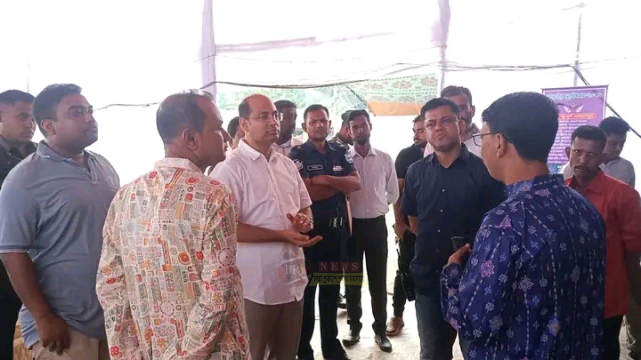 লক্ষ্মী নারায়ণ কটন মিলস মন্দিরের সমস্যা সমাধানের আশ্বাস ইউএনওর