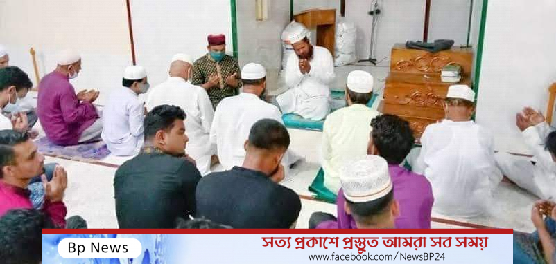 শাহ নিজামের সুস্থতা কামনায় যুবলীগ নেতা ফারুকের উদ্যোগে দোয়া।