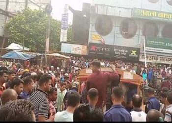 সিলেটের কানাইঘাটে ভিপি নুরের সমর্থকদের ছাত্রলীগের ধাওয়া