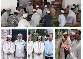 আওয়ামীলীগ নেতা মরহুম এস এম কাদির এর মৃত্যুবার্ষিকী উপলক্ষে দোয়া ও শিন্নি বিতরন করা হয়