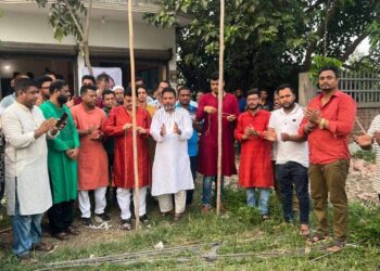 দৌলত মেম্বার এর মৃত্যুতে চর সৈয়দপুর যুব সমাজের দোয়া