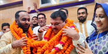 এমপি বাবুর নৌকার প্রার্থী সুন্দর আলীর জয়