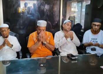 মীর মোজাম্মেল আলীর ২য় মৃত্যু বার্ষিকীতে রাজু খানের দোয়া ও তবারক বিতরণ