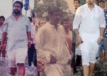 ডিএনডির নোংরা পানিতে নামলেন শামীম ওসমান,অপপ্রচারকারীদের প্রতি ক্ষোভ প্রকাশ অয়ন ওসমানের