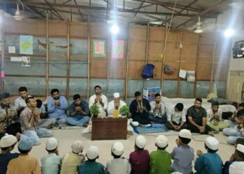 অয়ন ওসমা‌নের জন্ম‌দি‌নে মহানগর ছাত্রলী‌গের উদ্যো‌গে মিলাদ ও দোয়া