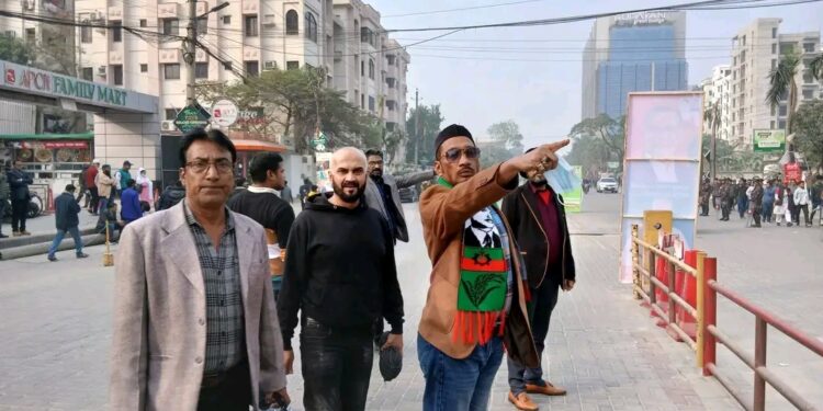 তারেক রহমানের ঐতিহাসিক স্বদেশ প্রত্যাবর্তন উপলক্ষে সার্বিক পরিস্থিতি পরিদর্শনে জাকির খান