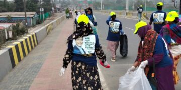 তারেক রহমান ঘোষিত স্মার্ট ও পরিচ্ছন্ন বাংলাদেশ গড়তে মাসুদুজ্জামানের উদ্যোগে পরিচ্ছন্নতা অভিযান