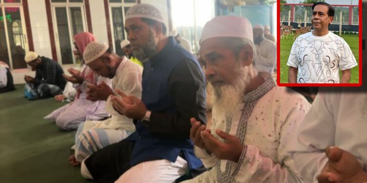 নারায়ণগঞ্জ-৫ আসনে বিএনপির প্রার্থী মাসুদুজ্জামান মাসুদের জন্য আলীরটেক মাদ্রাসায় দোয়া মাহফিল