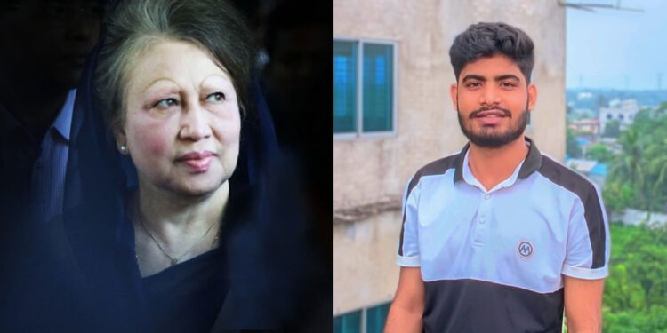 বেগম খালেদা জিয়ার মৃত্যুতে  ছাত্রদল নেতা আমজাদের শোক প্রকাশ