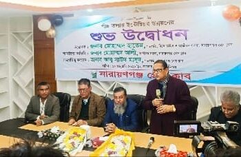 বেগম খালেদা জিয়ার ভিত্তি প্রস্তর স্থাপন করা প্রেস ক্লাবের কাজের সমাপ্তি করলেন বীর মুক্তিযোদ্ধা  মোহাম্মদ আলী