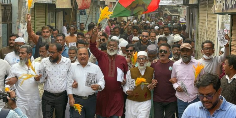 ধানের শীষের বিজয় নিশ্চিত করে নারায়ণগঞ্জ-৫ আসনটি খালেদা জিয়াকে উৎসর্গ করবো-খোরশেদ