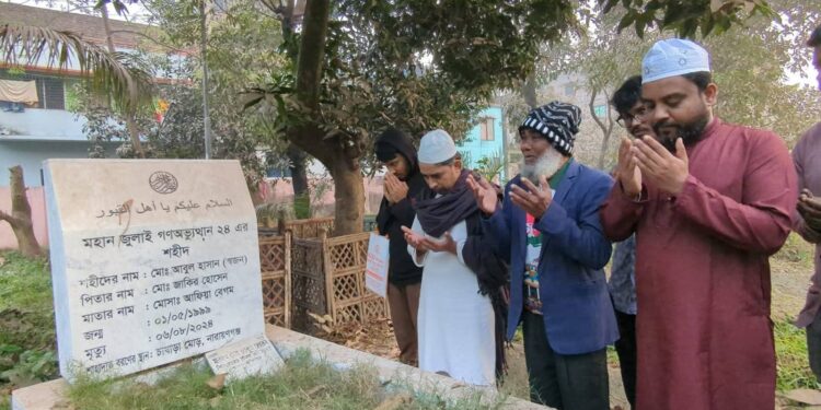 কদম রসূল দরগা জিয়ারত ও শহীদ স্বজনের কবর জিয়ারতের মধ্য দিয়ে তরিকুল সুজনের প্রচারণা শুরু