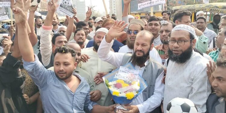 নারায়ণগঞ্জের সব সেক্টরের চাঁদাবাজি বন্ধ করে দিবো : স্বতন্ত্র এমপি প্রার্থী মাকসুদ হোসেন