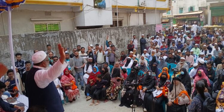 খেজুর গাছের ভোটের আহ্বান: কাশিপুরে কাসেমীর গণসংযোগ ও ক্যাম্প উদ্বোধন