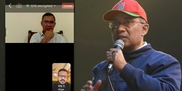 তারেক রহমান কর্তৃক মূল্যায়ন পেলো দলের সাইবার প্লাটফর্ম, কথা বললেন এস. আলম রাজীব