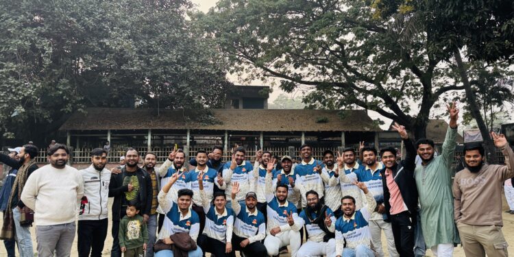 মুক্তার কান্দিতে জাঁকজমকপূর্ণ ক্রিকেট ফাইনাল, চ্যাম্পিয়ন ডিক্রীরচর সূর্য তরুণ সংসদ