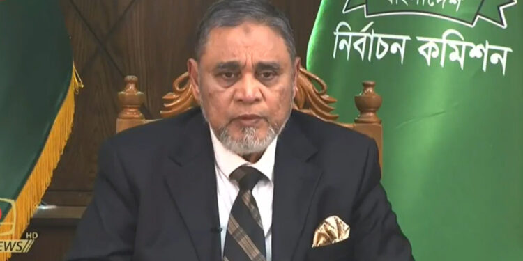 নির্বাচনে জয় পরাজয় মেনে নেয়ার  আহ্বান জানালেন সিইসি